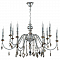 Люстра Crystal Lux MERCEDES SP6+6 CHROME/SMOKE